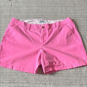 Women’s Old Navy Women's Pink Shorts with 5” Inseam SZ 14